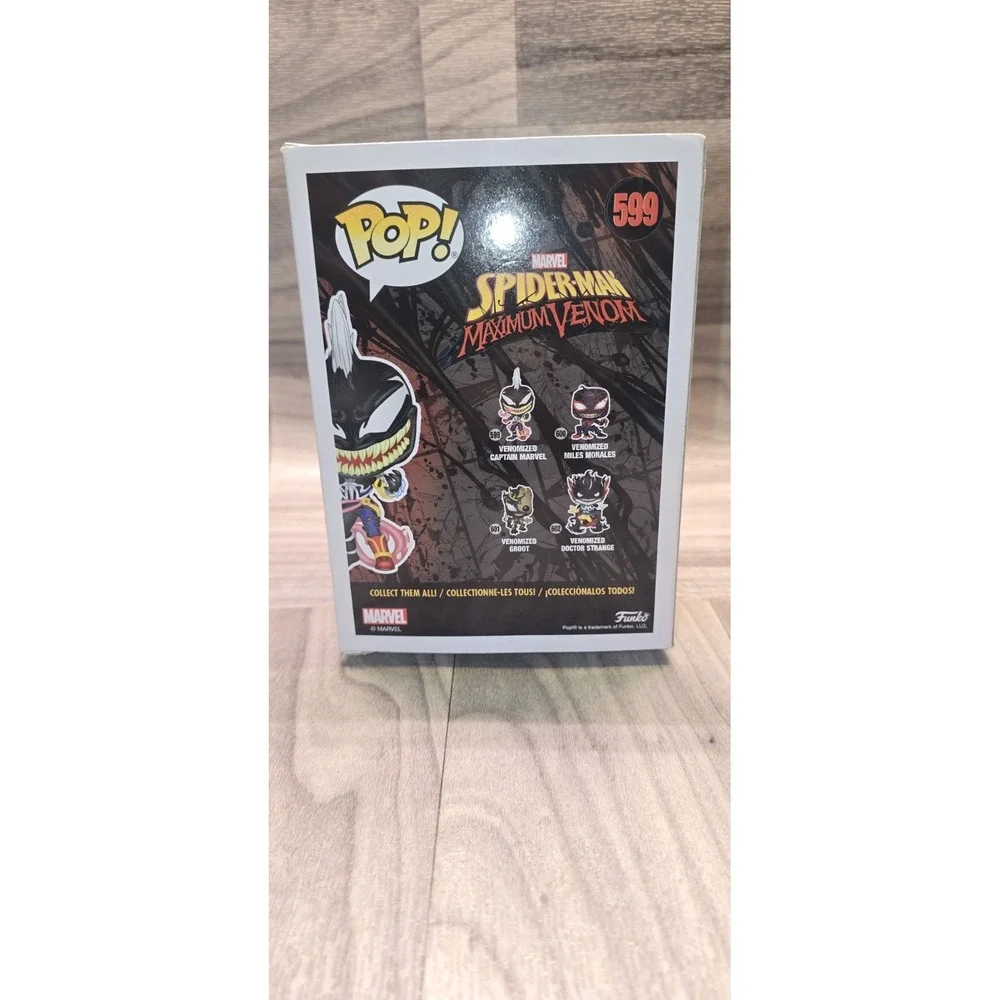 Funko Pop! Marvel -Spider-Man: Maximum Venom - Venomized Captain Marvel #599
